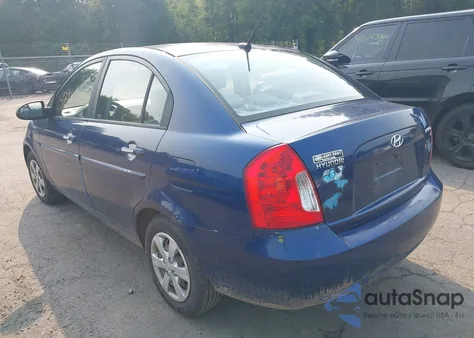 2009 Hyundai Accent Gls z USA, uszkodzony, nr VIN KMHCN46C49U314436